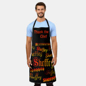 Chef Sheffey Schort (Gedragen)