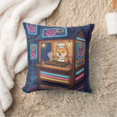 Chef Shiba's Neon Takoyaki Stand Kussen (Deken)