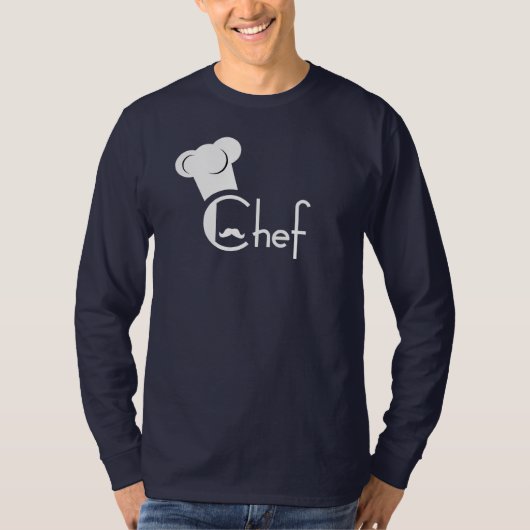 CHEF shirt met lange hoes (Voorkant)
