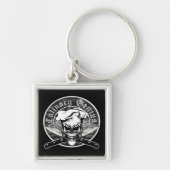 Chef Skull 1 Sleutelhanger (Voorkant)