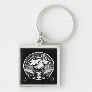 Chef Skull 1 Sleutelhanger
