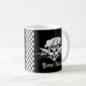 Chef Skull 2 Koffiemok (Voorkant rechts)