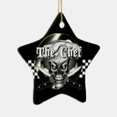 Chef Skull 3.1 Keramisch Ornament (Rechts)
