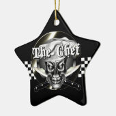 Chef Skull 3.1 Keramisch Ornament (Links)