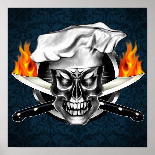 Chef Skull 3.1 Poster (Voorkant)