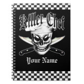 Chef Skull 4: Killer Chef Notitieboek (Voorkant)