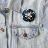Chef Skull 4: Killer Chef Ronde Button 5,7 Cm (In situ)