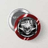 Chef Skull 4: Killer Chef Ronde Button 5,7 Cm (Voorkant /achterkant)