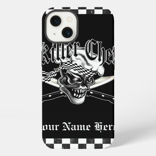 Chef Skull 5 iPhone Hoesje (Achterkant)
