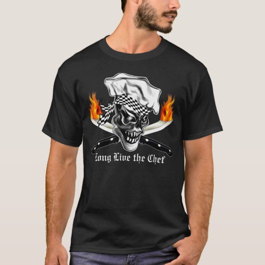 Chef Skull 5 T-shirt (Voorkant)