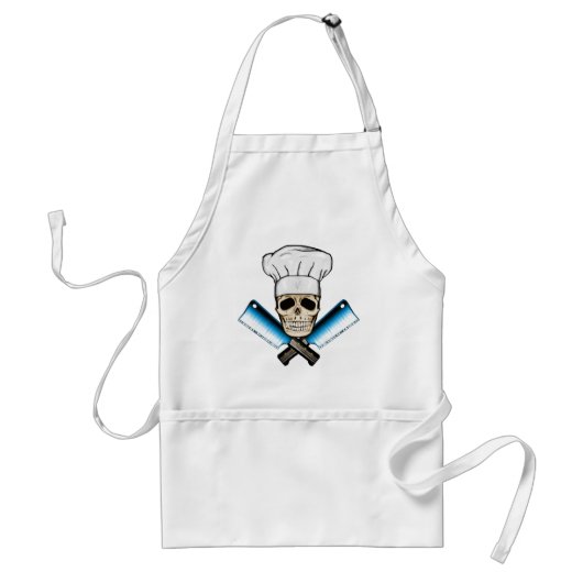 Chef_Skull_C1 Standaard Schort (Voorkant)