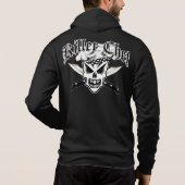 Chef Skull en Crossed Chef Knives 2 Hoodie (Achterkant)