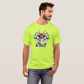Chef Skull: gereedschap van de handel T-shirt (Voorkant volledig)