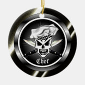 Chef Skull Ornament (Voorkant)