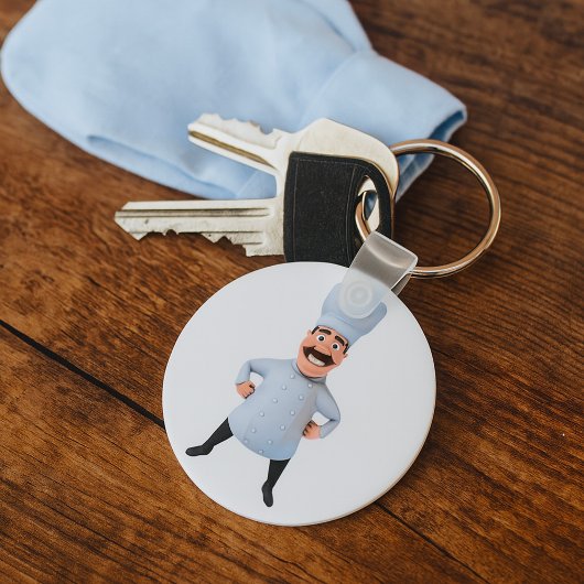 Chef-sleutelhanger Sleutelhanger