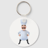Chef-sleutelhanger Sleutelhanger (Achterkant)