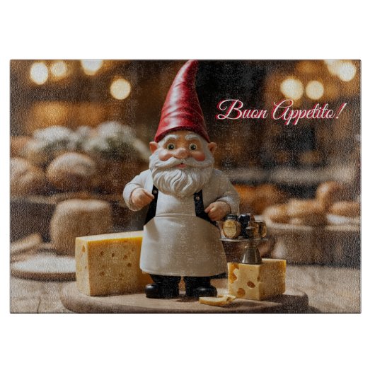 Chef snijplank, Buon Appetito! Snijplank (Voorkant)