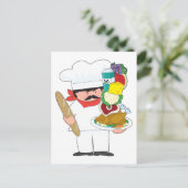 Chef Stack Briefkaart (Staand voorkant)