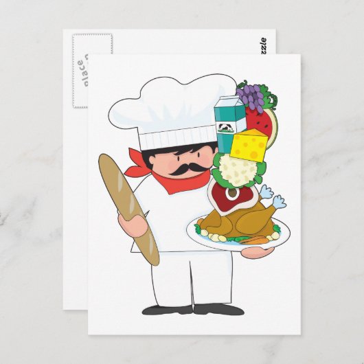 Chef Stack Briefkaart (Voorkant / Achterkant)