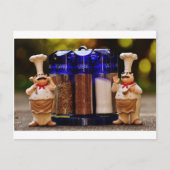 Chef Stand Briefkaart (Voorkant)