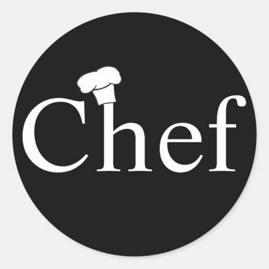 Chef Sticker (Voorkant)