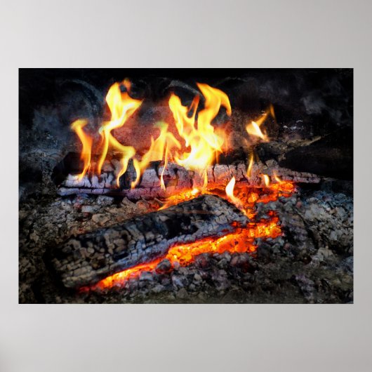 Chef - Stove - The Yule log Poster (Voorkant)