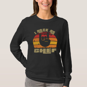 Chef Sun Vintage Stijl Kleurrijk T-shirt