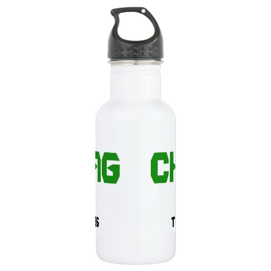 Chef Swag Water Fles (Achterkant)