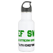 Chef Swag Water Fles (Voorkant)