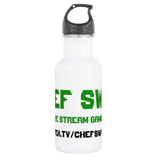 Chef Swag Water Fles (Voorkant)