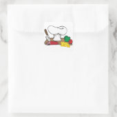 Chef-tabel Vierkante Sticker (Tas)