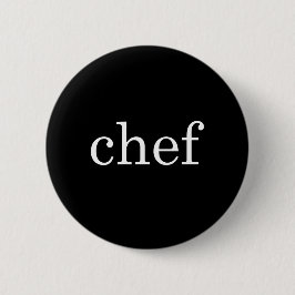 Chef Text Minimalist Button