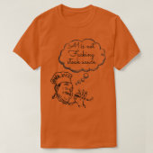 Chef Thoughts A1 is geen biesaus T-shirt (Design voorkant)