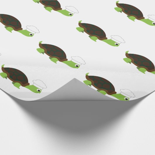 Chef Turtle Cadeaupapier (Hoek)