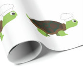 Chef Turtle Cadeaupapier (Rol Hoek)
