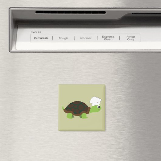 Chef Turtle Magneet (Insitu (Vaatwasser))
