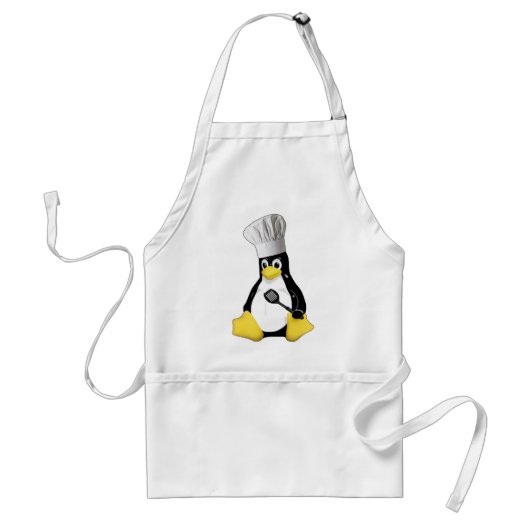 Chef Tux Apron Standaard Schort (Voorkant)