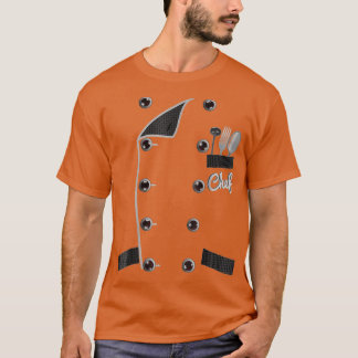 Chef Uniform Jacket Faux Funny Co. voor Cong T-shirt