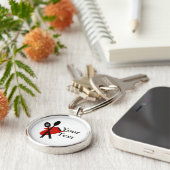 Chef Utensils Premium Sleutelhanger (Zijkant)