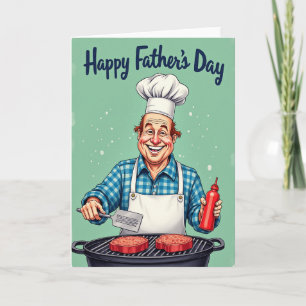 Chef Vadersdag Feestkaart Kaart