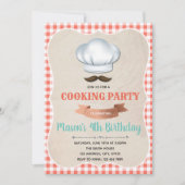 Chef verjaardagsfeestje uitnodiging (Voorkant)