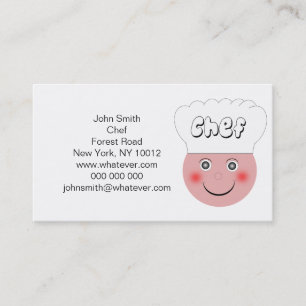 Chef Visitekaartje