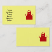 Chef-Visitekaartje Visitekaartje (Voorkant / Achterkant)