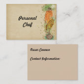 Chef-Visitekaartje Visitekaartje (Voorkant / Achterkant)