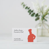 Chef-Visitekaartje Visitekaartje (Staand voorkant)