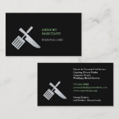 Chef-Visitekaartje Visitekaartje (Voorkant / Achterkant)