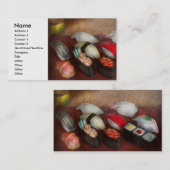 Chef - Voedsel - Oh, ik had sushi gisteravond Visitekaartje (Voorkant / Achterkant)