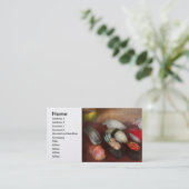 Chef - Voedsel - Oh, ik had sushi gisteravond Visitekaartje (Staand voorkant)