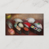 Chef - Voedsel - Oh, ik had sushi gisteravond Visitekaartje (Achterkant)