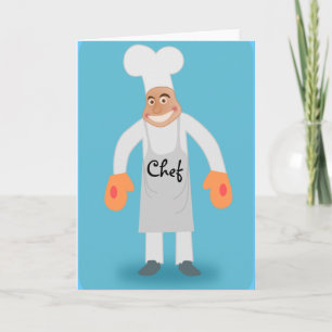 chef-wenskaart kaart